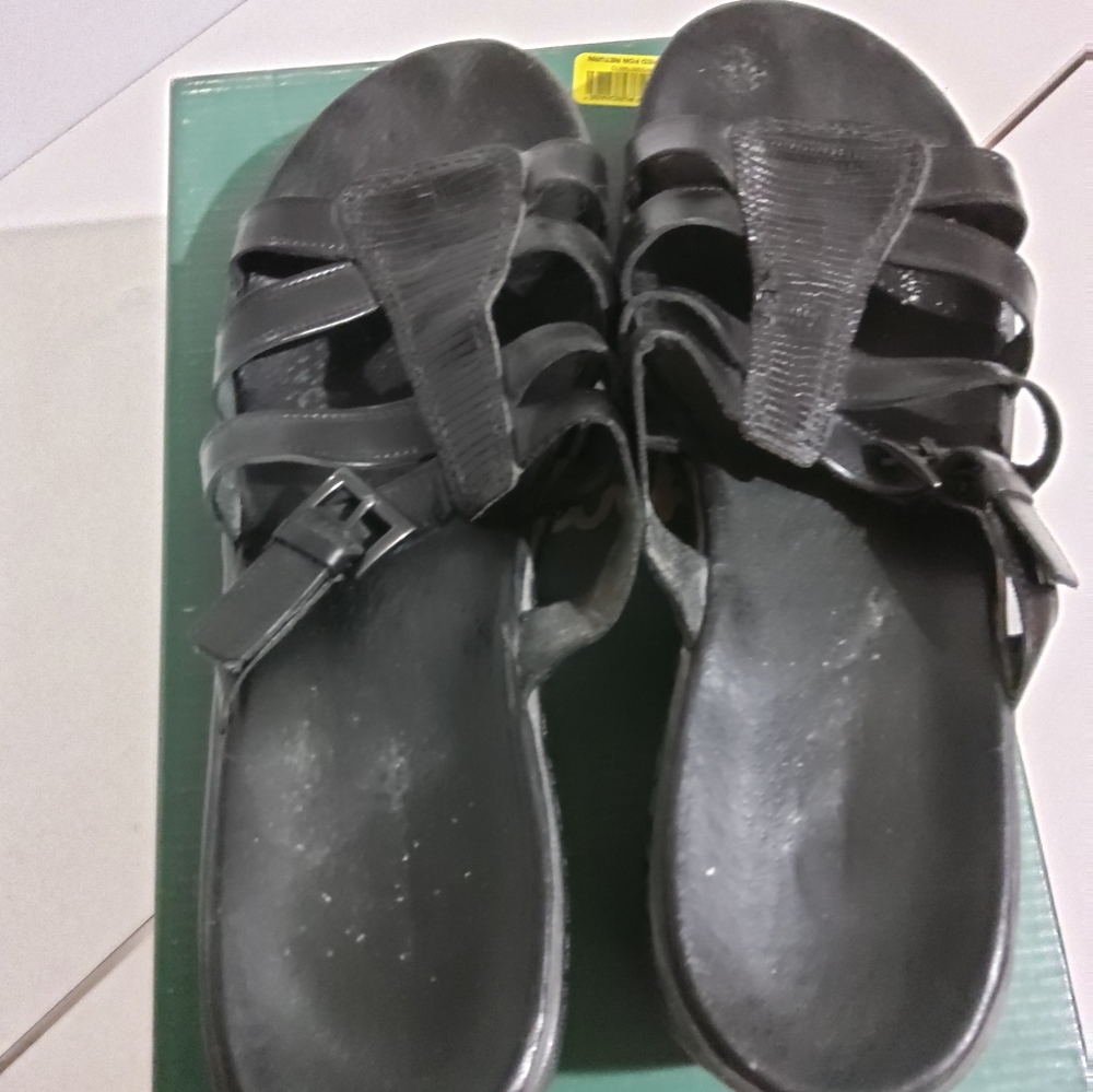 🌷CLARKS STEFFI BLACK 9 1/2 M - Picture 5 of 6